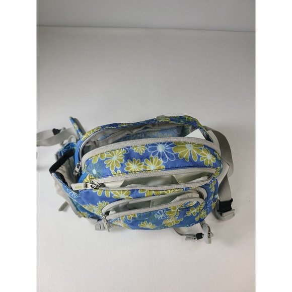 Jansport Hiking Back Hip Fanny Pack Bottle Holder Pockets Backpack w/ Strap - Picture 6 of 9